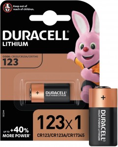 Батарейка Duracell CR123